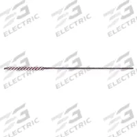 WEILER Tube Brush: Single Stem, Nylon, 7/64 in Dia, 0.008 in Fill Dia, 3/64 in Stem Dia (MPN 91040). Key specifications — Brand: WEILER.
