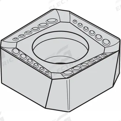 WIDIA Square Milling Insert: SNKT435AZR31, SNKT1205AZR31 (MPN 5427384) - Square (S) Indexable Milling Inserts