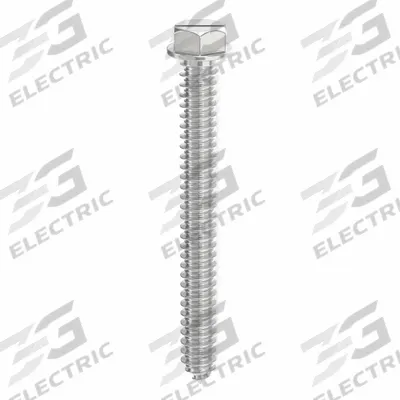DEWALT Concrete Anchor Screw: 2 1/4 in Overall Lg, 1/4 in Dia, Steel, External Hex - Hex-Head Screw Anchors