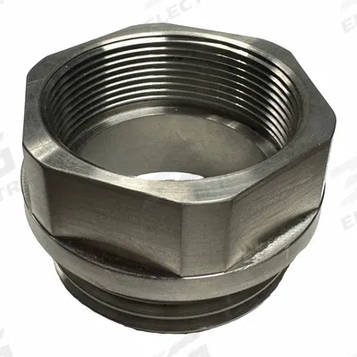 ACTION PUMP Bung Adapter: Bung Adapter, 316 Stainless Steel, 2 1/2 in - Bung Adapters