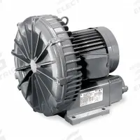 FUJI ELECTRIC Regenerative Blower: 0.5 hp, 49.8 in wc Max Op Pressure, 45 in wc Max Vacuum (MPN VFC300A-7W). Key specifications — attr49842: Three; attr49816: FUJI ELECTRIC; attr49813: VFC300A-7W; attr49822: 1.5-1.7/0.75-0.85 A; attr49827: Female; attr49830: NPT; attr49833: NPT; attr49845: 200-230/460V AC.