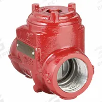 SHARPE Oil Patch Swing Check Valve: Swing, 2-Way, Inline Valve Body, 2 in Pipe Size, FNPSM x FNPSM (MPN 4353013720). Key specifications — Brand: SHARPE.