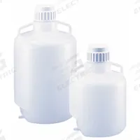 APPROVED VENDOR Carboy: 19.98 L, 5.28 gal, Polypropylene, 83 mm Body Dia, Tubing Port, 2 Handles (MPN 49H040). Key specifications — Brand: APPROVED VENDOR; Dispenser Location: Bottom; Dispenser Type: Tubing Port.