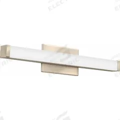 LED Vanity Light: Brushed Nickle, 1,550 lm, 3000K/3500K/4000K, 27 W, 120 to 277V AC, Dimmable (MPN FMVCSLS 24IN MVOLT 30K35K40K 90CRI BN M6). Key specifications — Mounting Location: Surface; For Bulb Type: LED; Brand: LITHONIA LIGHTING; Voltage: 120 to 277V AC; Color Temperature: 3000K; Housing Finish/Housing Color (Broad): Brushed Nickle.