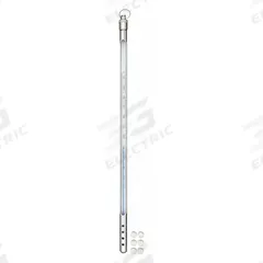 VEE GEE Armored Liquid In Glass Thermometer: -4°F to 230°F, Partial Immersion, 3 in Immersion Dp (MPN 80902E-A). Key specifications — Accuracy: +/-2°F; Brand: VEE GEE; Temperature Units: Fahrenheit.