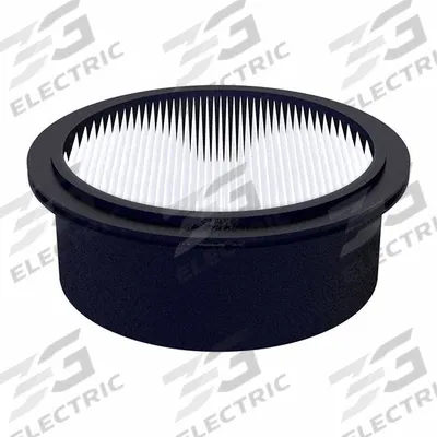 SOLBERG Pleated Filter: Fiberglass, 1.37 in Overall Ht, 4 in Outside Dia - Air Filter Replacement Elements