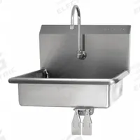 SANI-LAV Hand Sink: 1 Stations, 5 in Bowl Dp, 19 in Bowl Lg, 15 1/2 in Bowl Wd, Faucet Included (MPN 5A4). Key specifications — Includes Side Splash: Side Splash Not Included; Series: Stainless Steel Hand Wash Sink; Brand: SANI-LAV.
