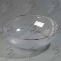 CARLISLE Pebbled Bowl: Pebble, 1,056 oz Capacity, 23 3/4 in Dia, Polycarbonate, Clear, NSF Certified (MPN 722307). Key specifications — Brand: CARLISLE; Color: Clear; Material: Polycarbonate; Product Type: Pebbled Bowl.