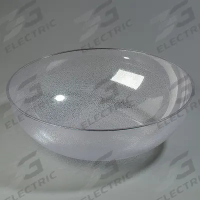 CARLISLE Pebbled Bowl: Pebble, 1,056 oz Capacity, 23 3/4 in Dia, Polycarbonate, Clear - Serving Bowls
