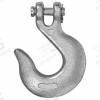 CAMPBELL Slip Hook: 5,400 lb Working Load Limit, 43 Hook Grade, Carbon Steel, Clevis, Zinc, Silver (MPN T9401624). Key specifications — Brand: CAMPBELL.