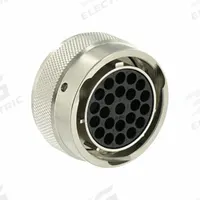 SOURIAU Electrical Connector: Trim Trio UTO 18, Plug, 23 Contacts, 8 A, 150V (IEC)/500V (UL) (MPN UT061823SH). Key specifications — Wire Size: 30 AWG to 14 AWG; Includes Contacts: Contacts Not Included; Brand: SOURIAU; Coupling Type: 1/3 Bayonet; IP Rating: IP67; Series: Trim Trio UTO; Contact Gender: Female; Voltage Rating: 500V (UL).