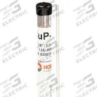 HOBART Brazing Alloy: Phos Copper, 15%, BCuP-5, 1/8 in x 18 in, Bare (MPN 6ETP2). Key specifications — Tensile Strength: Not Rated; Yield Strength: Not Rated; Manufacturer Part Number: 6ETP2; Brand: HOBART; pack-container: 1/pk.