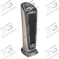 AIR KING Portable Electric Heater: 900W/1500W, 3070/5118 BtuH Heating Capacity, 2 Heat Settings (MPN 8132). Key specifications — Wattage Output: 900W/1500W; Number of Heat Settings: 2; Housing Color: Gray; Overall Dimensions - H x W x D: 23 in x 7-1/4 in x 8-1/2 in; Heating Capacity: 3070/5118 BtuH; Safety Tip-Over Switch Included: No; Brand: AIR KING.