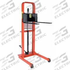 WESCO Stacker: 1,000 lb, 30 in L x 3 in W Fork, 48 in L x 32 1/2 in W x 75 in H Overall Dim, Adj (MPN 260041). Key specifications — Width Across Forks: 6 in to 24 in; Brand: WESCO.
