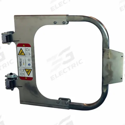 PS INDUSTRIES Self-Closing Safety Gate: Stainless Steel, For 20 in to 30 in Opening Wd - Width Adjustable Single-Door Metal