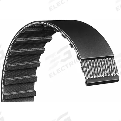 BANDO Timing Belt: One Side, Synchro-Link, 10 mm Pitch, 30 mm Top Wd, T10-1320 - T10 Section Trapezoidal Timing Belts