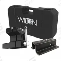 WILTON All Terrain Vise with Case: Heavy Duty, Enclosed, 6 in Jaw Face Wd, 6 in Max Jaw Opening (MPN 10015). Key specifications — attr663938: WILTON; attr669110: 45-56 HRC Steel; attr669112: Vehicle Hitch.