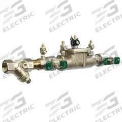 WATTS Modular compact design: LF007, 1/2 in Pipe Size, FNPT x FNPT, 13 in Overall Lg, 33°F – 180°F (MPN 1/2 LF007-QT-S-FZ). Key specifications — Shut-Off Valve Type: Ball Valve; Connection Type: FNPT x FNPT.