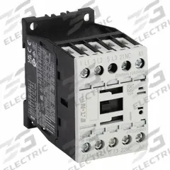 EATON IEC Magnetic Contactor: Non-Reversing, 3 Poles, 3NO Contacts, 9 A, 240V AC Coil (MPN XTCE009B01B). Key specifications — Brand: EATON; Integrated Surge Suppression: Yes.