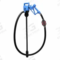 ACTION PUMP Electric Drum Pump: Pump with Hose, Nozzle & Meter, 1/4 hp HP, 115 V AC, 5 gpm, PP (MPN 3PWR-METERED115). Key specifications — Brand: ACTION PUMP; Suction Tube Material: PP.