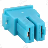 BUSSMANN Automotive Fuse: FLF Series, Light Blue, Female, Cartridge, Fast-Acting, 20 A, 32 V DC (MPN FLF-20). Key specifications — Series: FLF; Brand: BUSSMANN.