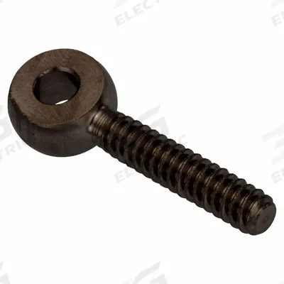 AMPG Fixed Rod End: Steel, Black Oxide, 50 mm Hole Center-to-End Lg, Right Hand - Steel Male Threaded Fixed Rod Ends