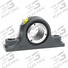 MOLINE BEARING Pillow Block Bearing: 2 3/4 in Bore, Spherical E Roller Bearing, Cast Iron, 2 Holes (MPN 29721212). Key specifications — Maximum Speed: 1,600 RPM; Mounting Bolt Size: 3/4; Brand: MOLINE BEARING.