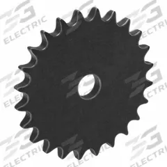 TRITAN Roller Chain Sprocket: No Hub, For Single Strands, 60, 24 Teeth, 5.746 in Pitch Dia, Steel (MPN 60A24H X 1). Key specifications — attr85387: TRITAN.