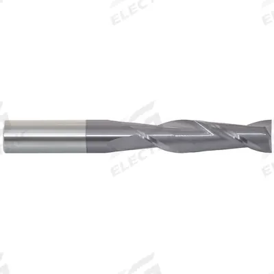 APPROVED VENDOR Square End Mill: Carbide, AlTiN Coated, 2 Flute, 5/8" Mill Dia, 2-1/4" LOC - General Purpose Carbide Square End Mills