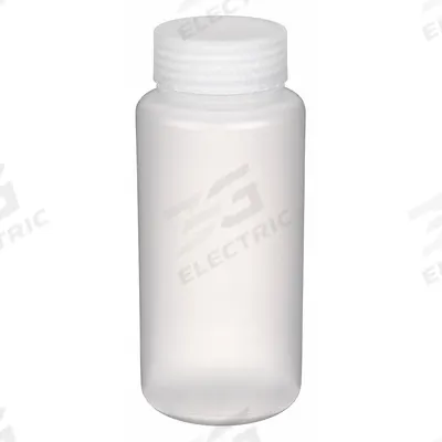 APPROVED VENDOR Laboratory Bottle: Polypropylene, 1 L, 32 fl oz, Closure Included - Polypropylene Wide Mouth Round Lab Bottles
