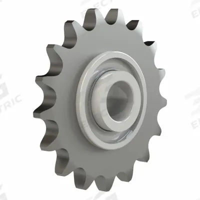 BREWER MACHINE & GEAR Idler Sprocket: For 60 Chain Size, Steel, 15 Teeth - Hubless, Ball Bearing Idler Sprockets