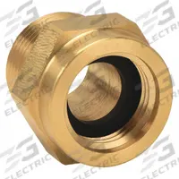 DIXON VALVE & COUPLING Fire Hose Adapter: 3/4 in_1 in Compatible Pipe Size, GHT x NPT, Straight, Hex (MPN FM7610T). Key specifications — attr660750: GHT x NPT; attr660755: 3/4 in x 1 in.