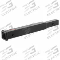 CURT Trailer Receiver Tube Extender: 2 in Compatible Hitch Size, 18 in Overall Lg, Carbon Steel (MPN 45796). Key specifications — Brand: CURT; Material: Carbon Steel.