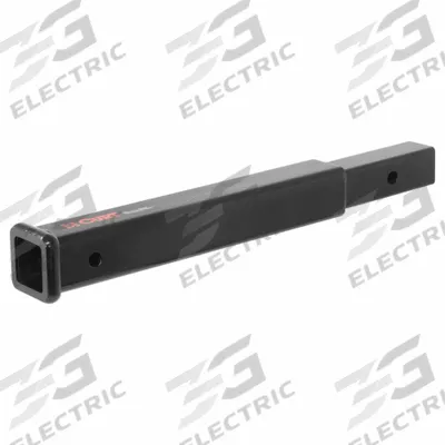 CURT Trailer Receiver Tube Extender: 2 in Compatible Hitch Size, 18 in Overall Lg - Receiver Tubes
