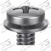 SEMS Screw: Internal Tooth, #6-32 Thread Size, 7/8 in Lg, Stainless Steel, Passivated, Pan, 25 PK (MPN 1-PPI-6C-87). Key specifications — Drive Size: #2.
