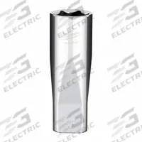 MILWAUKEE Socket Extension: Metric, 1/2 in Drive Size, 20 mm Socket Size, 6-Point, Deep, Chrome (MPN 45-34-2120). Key specifications — attr1204417: MILWAUKEE; attr1204392: Chrome.