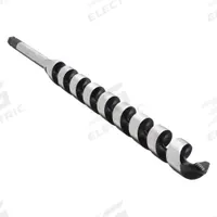 IRWIN Auger Drill Bit: 7/16 in Drill Bit Size, 17 in Overall Lg, Hex Shank, 11/32 in Shank Hex Size (MPN 4935570). Key specifications — attr255259: Ship Auger; attr255260: Carbon Steel; attr255261: PTFE; attr277197: IRWIN.