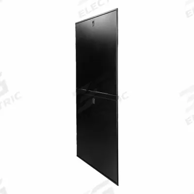 RITTAL Side Panel Kit: 42 Rack Units, 1,070 mm Overall Wd, Black - Side Panel & Wall Kits for Racks & Bayed Enclosures