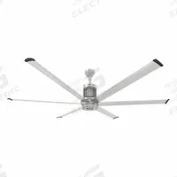 BIG ASS FANS Ceiling Fan: 15,576 cfm Airflow, 7 ft Blade Dia, 7 Speeds, 100 to 277V AC, Single Phase (MPN MKI61071806A727I24S2). Key specifications — Voltage: 100 to 277V AC; Light Kit: Yes; Series: I6; Number of Speeds: 7; Phase: Single; Current: 2 mA; Brand: BIG ASS FANS.