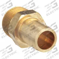 APPROVED VENDOR Barbed Hose Fitting: For 1 in Hose I.D., Hose Barb x NPT, 1 in x 1 in Fitting Size (MPN 707001-1616). Key specifications — Fitting Connection Type: Hose Barb x NPT; Fitting Gender: Male x Male; Nipple Grip Type: Hex; Brand: APPROVED VENDOR.