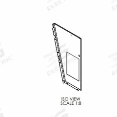 ELKAY Drinking Fountain Left Hand Panel: Panel (Left Hand Rear) (MPN 28564C). Key specifications — Compatible Product Type: Filtered Water Coolers and Bottle Filler Combos; Includes: Panel (Left Hand Rear); Product Type: Drinking Fountain Left Hand Panel; Brand: ELKAY.