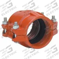 GRUVLOK Clamp Coupling: Rigid Bolted Clamp, 6 in x 6 in, Ductile Iron, EPDM Seal, 300 psi (MPN 0390060143). Key specifications — Brand: GRUVLOK; Maximum Operating Pressure: 300 psi; Fitting Pipe Size: 6 in x 6 in.