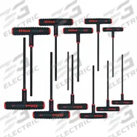 EKLIND Hex Key Set: 11 - 15 Pieces, Hex-T 9 Inch, T, SAE, Std End, Extra Long, 11 Pieces, Pouch (MPN 60911). Key specifications — attr1205553: Not Tether Capable; attr1205554: EKLIND; attr1205568: Black Oxide; attr1293176: 11 - 15 Pieces.