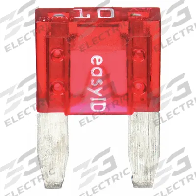 BUSSMANN Automotive Fuse: ATM Series, Fast-Acting, 10 A, 32 V DC, Indicating - Fast-Acting Fuses