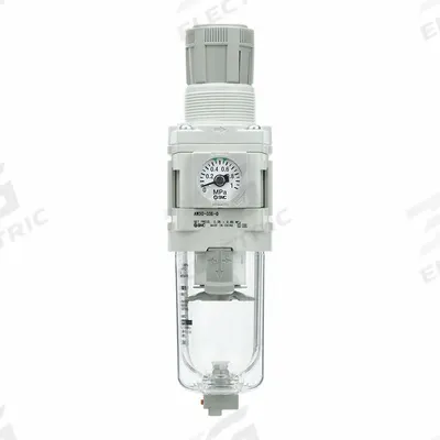 SMC Filter Regulator: AW-D Series, 1/2 in NPT, 5 micron, 1 MPa Max Op Pressure - SMC FRL Air Filter/Regulators