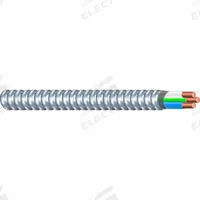 SOUTHWIRE Metallic Clad Building Cable: 8 AWG, 2 Conductors, Copper, 500 ft, Aluminum, Std (MPN 68709502). Key specifications — Brand: SOUTHWIRE.