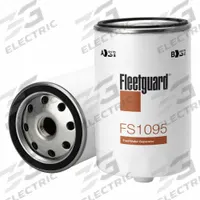 FLEETGUARD Automotive Fuel Filter: 14 in Overall Lg, 4 3/8 in Outside Dia, Plastic, BF46122, FS1095. Key specifications — attr1137520: BF46122; attr1137521: FS1095; attr434022: FLEETGUARD; attr427730: Plastic; attr1017113: Matrot.