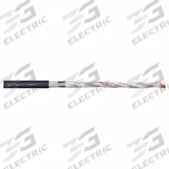 CHAINFLEX Measuring System Cable: PUR Jacket, Order by the Foot, 50 V Volt (MPN CFROBOT4-001). Key specifications — Conductor Grouping: (3) Shielded Twisted Pair 26 AWG/(4) 26 AWG/(2) 26 AWG; Includes Ground: No; Minimum Bend Radius Factor - Flexible: 8 x OD; Minimum Bend Radius Factor - Fixed: 5 x OD; Overall Length: Order by the Foot; Brand: CHAINFLEX.
