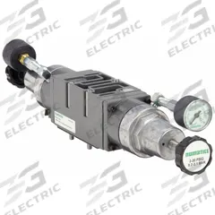 NUMATICS Sandwich Dual Air Regulator: 230 cfm Max Flow Rate, 3 psi to 30 psi, 115°F Max Op Temp (MPN 554RD300JP00000)