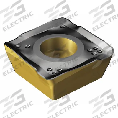 SANDVIK COROMANT Milling Insert, Medium, Square, 490R: 490R-140408M-PM 4340 - Square (S) Indexable Milling Inserts